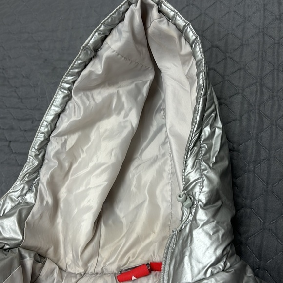 PUMA sport lifestyle padded silver jacket size XS - Picture 9 of 9